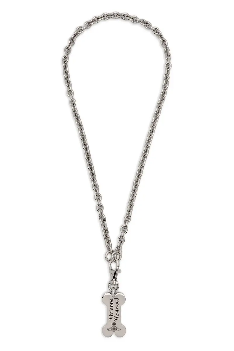 Collana 'Dog Tag' Argento