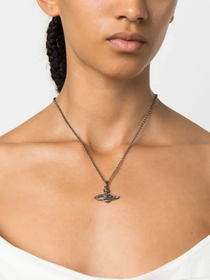 collana vivienne westwood ARGENTO miniatura 3