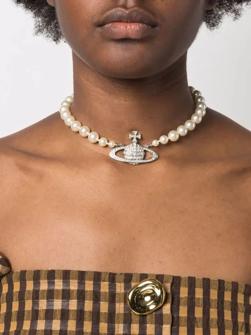 collana vivienne westwood ARGENTO miniatura 2