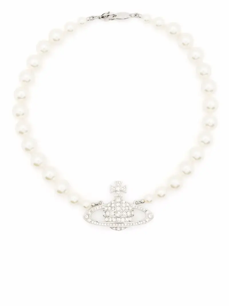 collana vivienne westwood ARGENTO