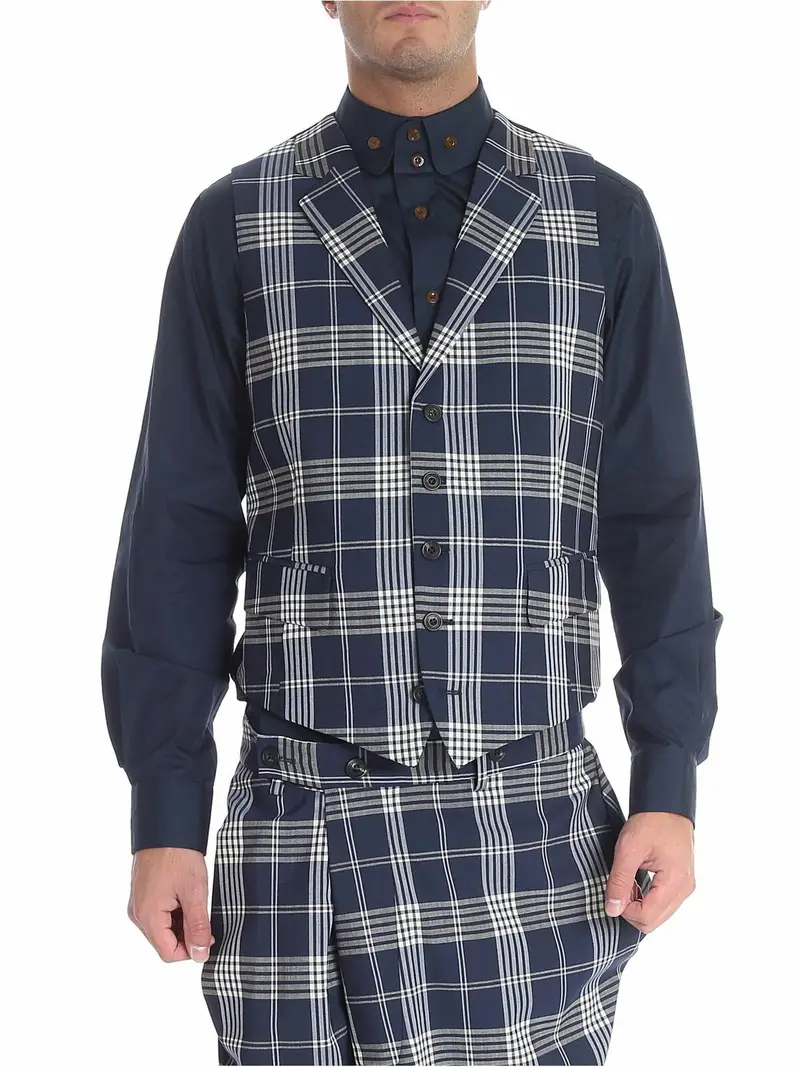 Vivienne Westwood Gilet Blu 3270714