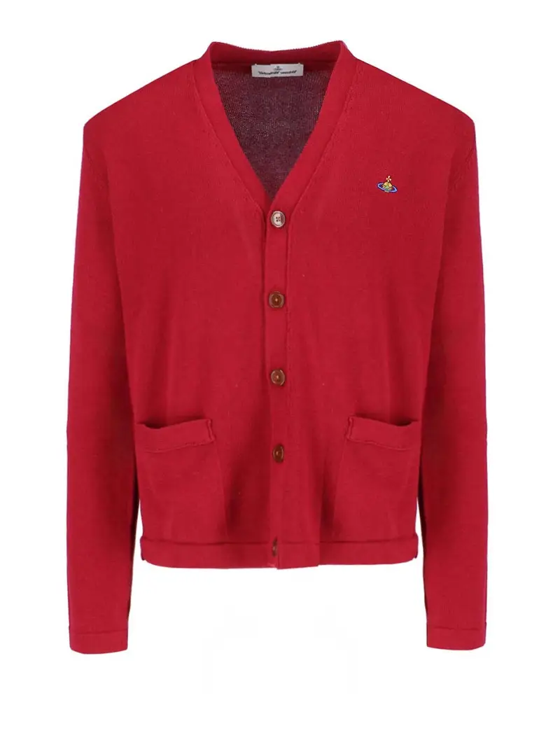 Vivienne Westwood Cardigan Rosso 3355475