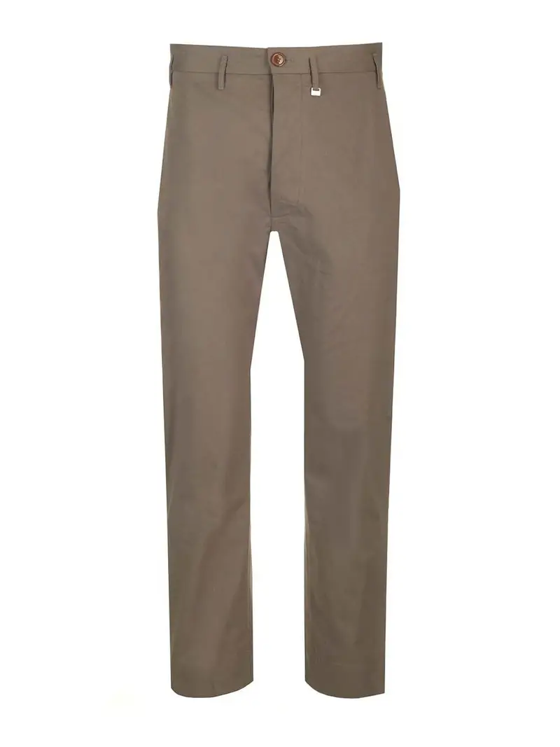 M pantaloni da crociera ritagliata Verde