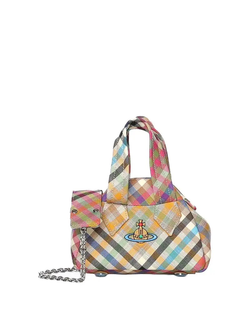 Mini borsa archivio Yasmine Rosso