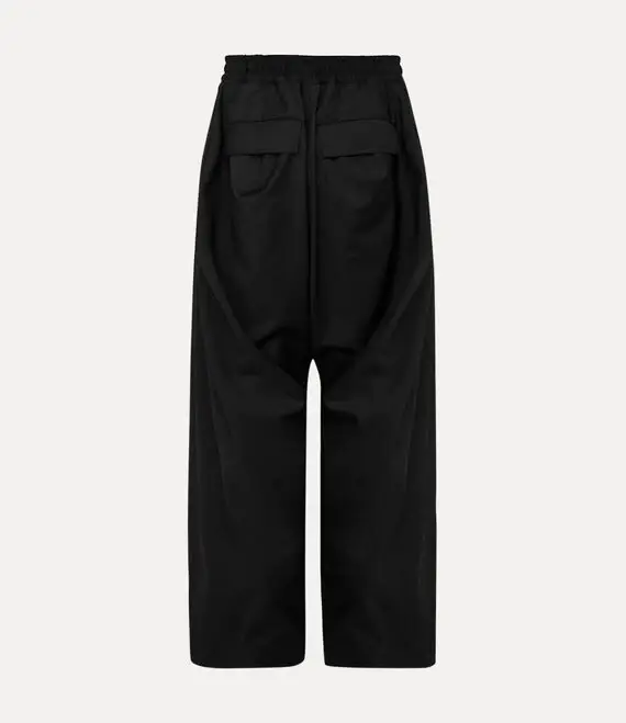 Pantalone balloon nero miniatura 2