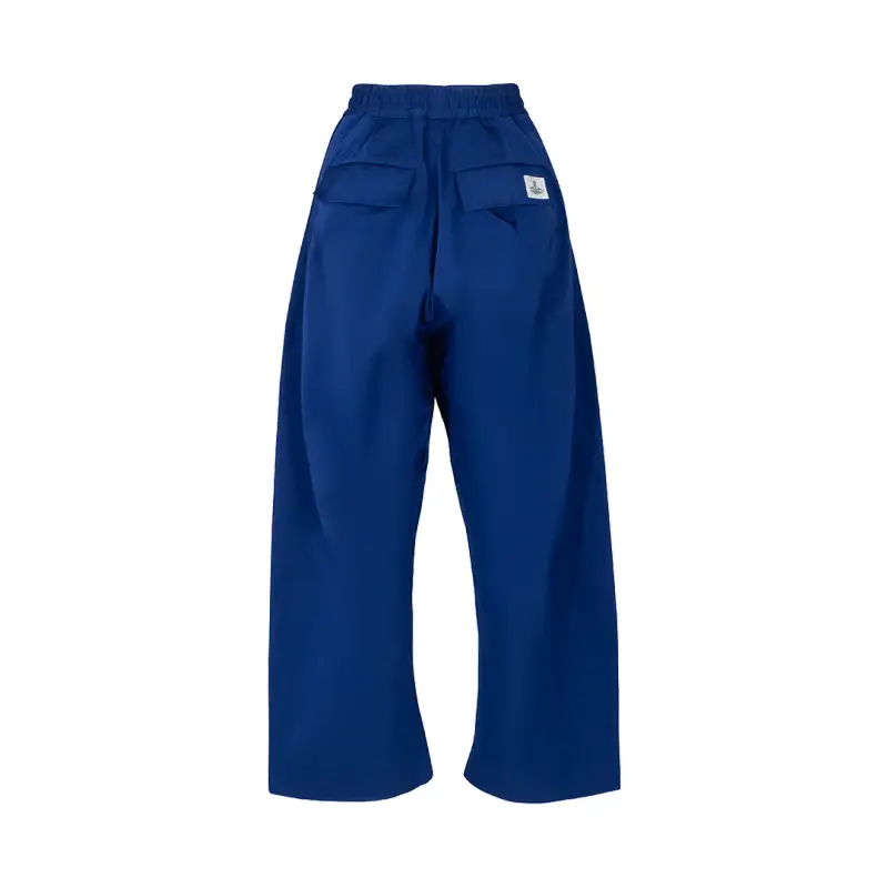 Pantalone blimp con coulisse blu elettrico miniatura 2