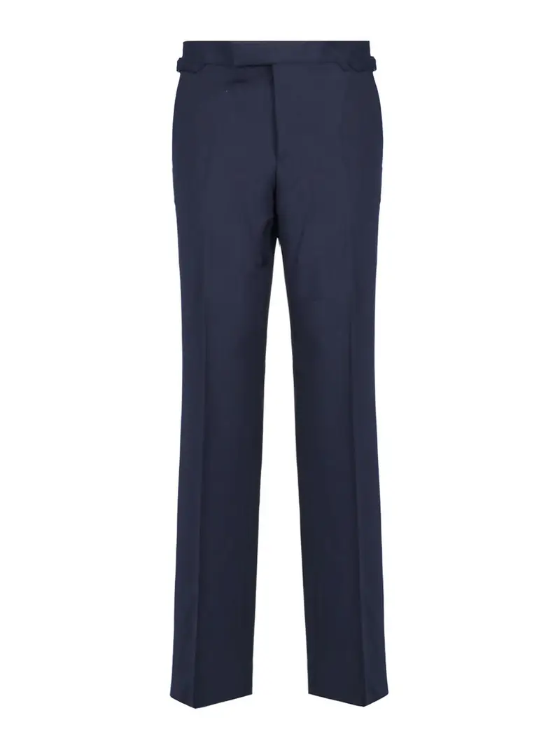 Pantaloni Dritti Blu