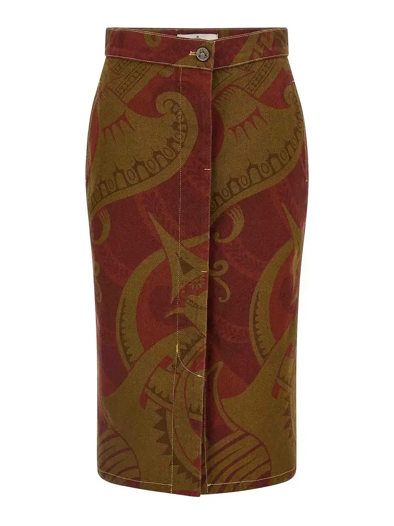 Pantaloni Gonna Multicolore