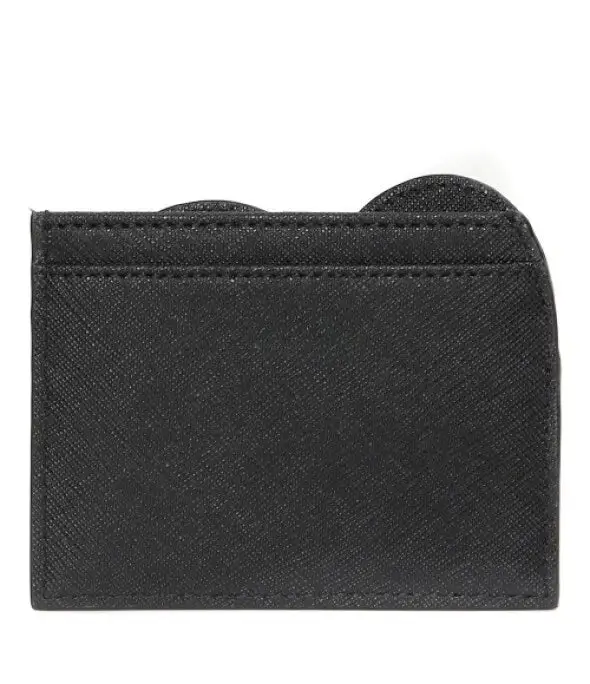 Portacarte heart card holder nero miniatura 2