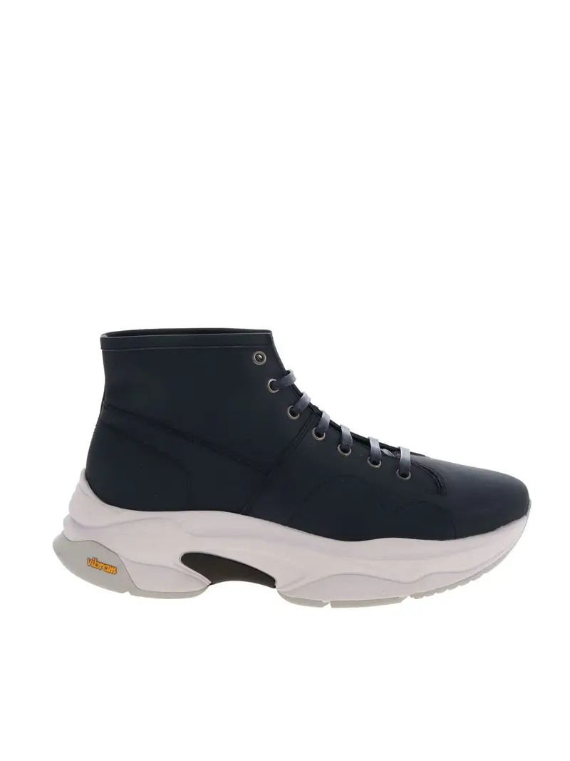 Sneaker Chibo in pelle Blu