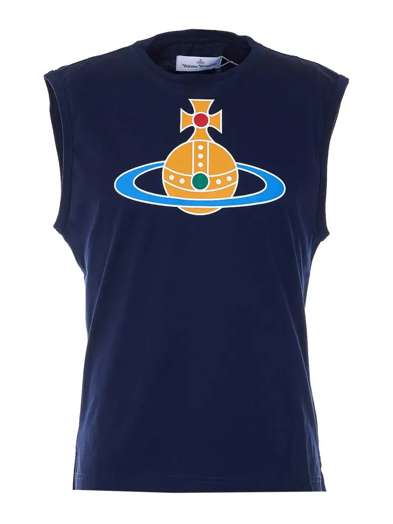 Vivienne Westwood T-shirt Blu 4354469
