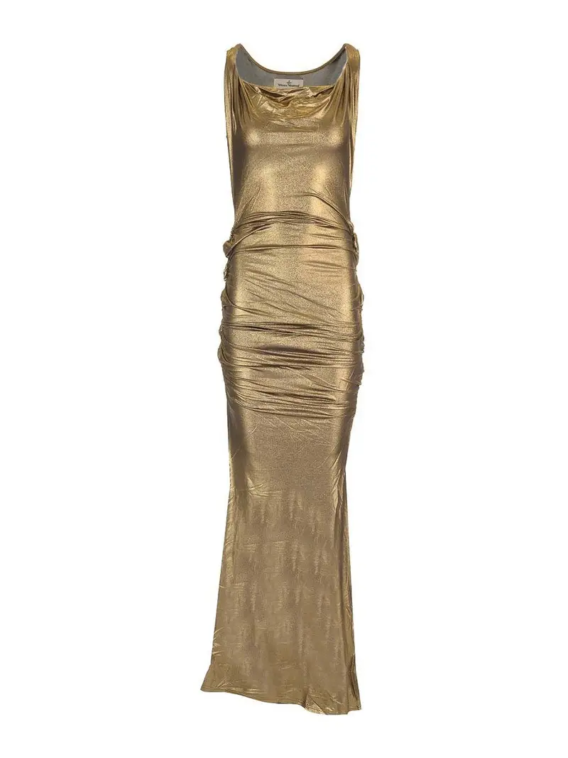 Vestito Liz Jersey Oro