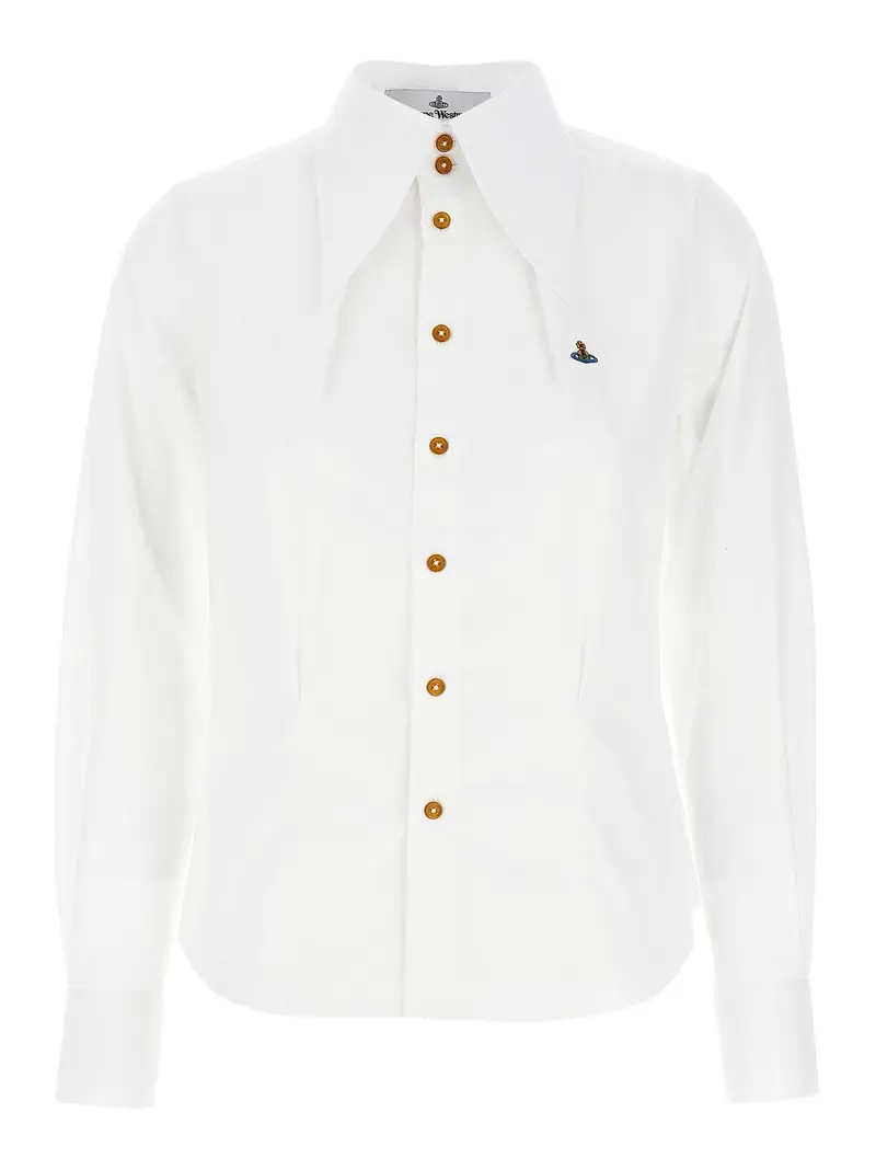 W Violin Shirt Bianco