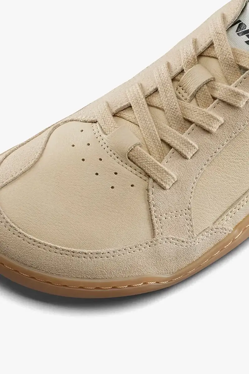 sneakers in pelle GOBI II PREMIUM LEATHER donna colore beige 209660 miniatura 3