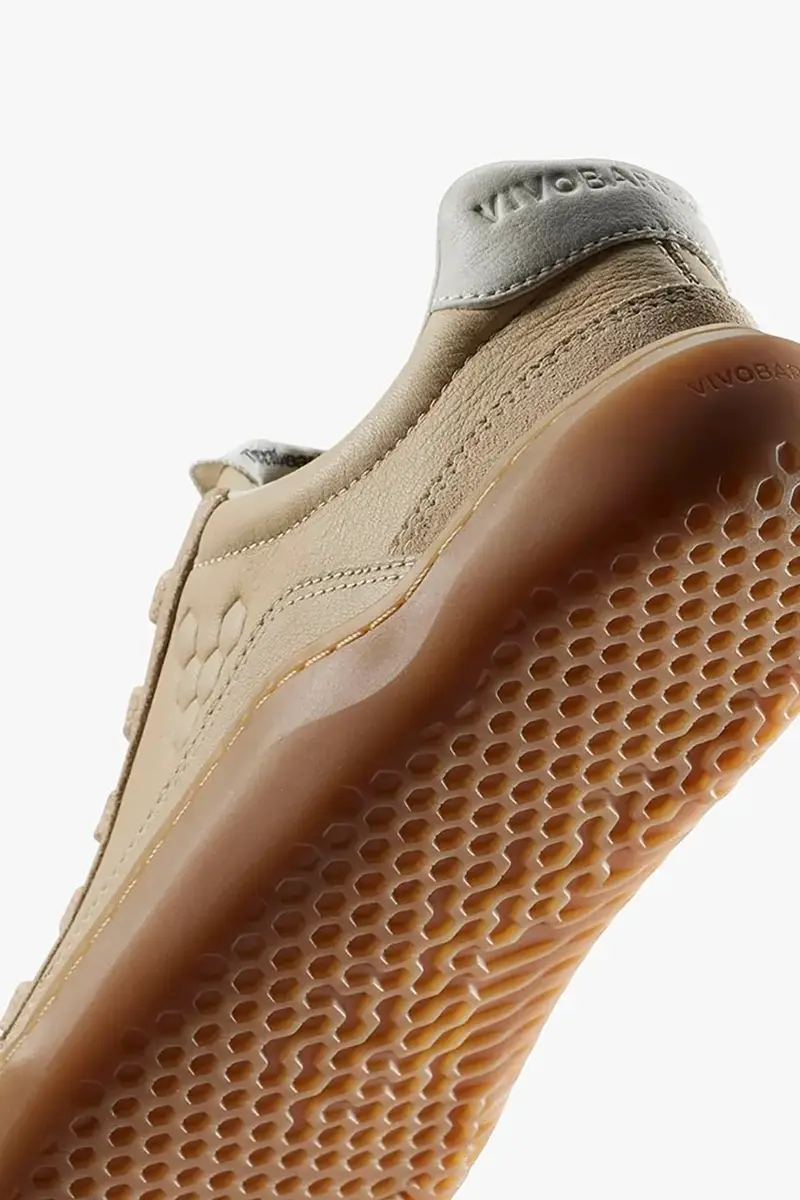 sneakers in pelle GOBI II PREMIUM LEATHER donna colore beige 209660 miniatura 4