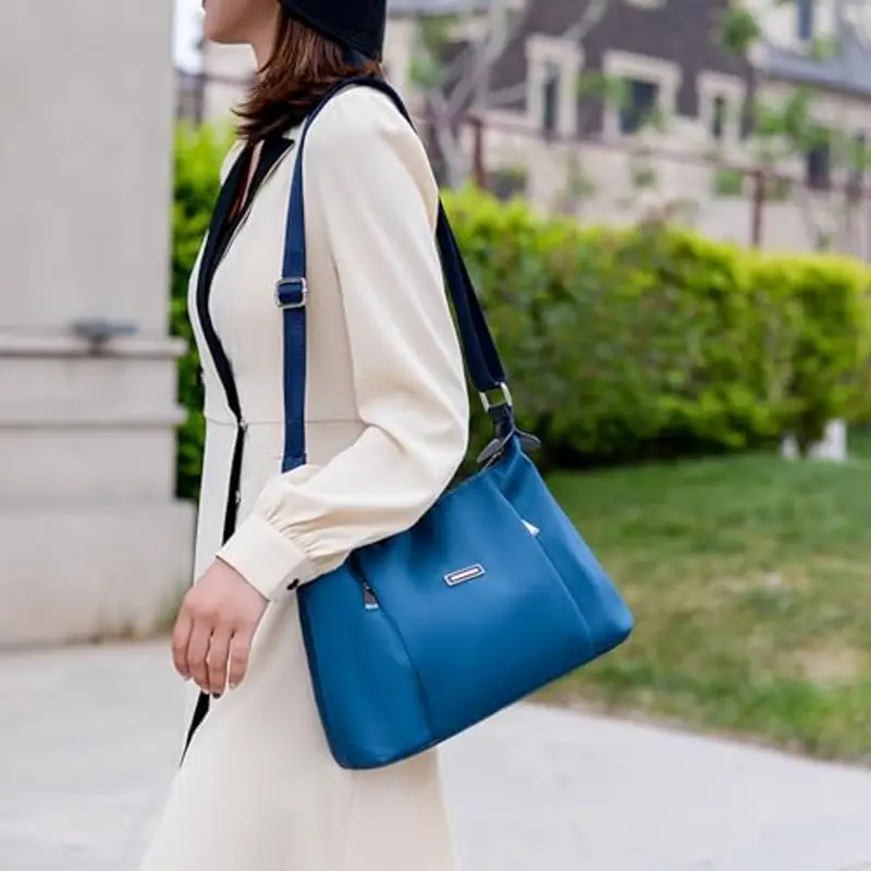 Vllcsla Borsa a tracolla Donna Blu 1604127 miniatura 2