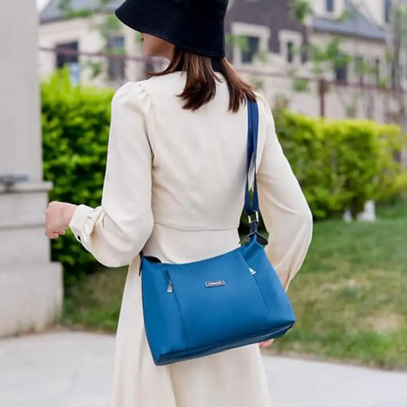 Vllcsla Borsa a tracolla Donna Blu 1604127 miniatura 3