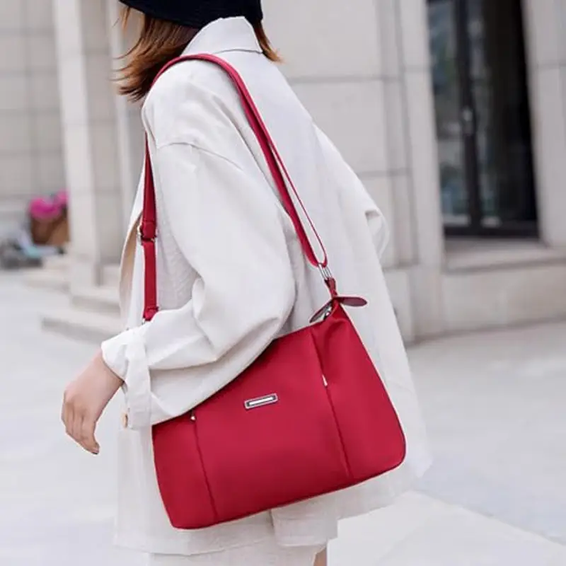 Vllcsla Borsa a tracolla Donna Rosso 1604128 miniatura 3