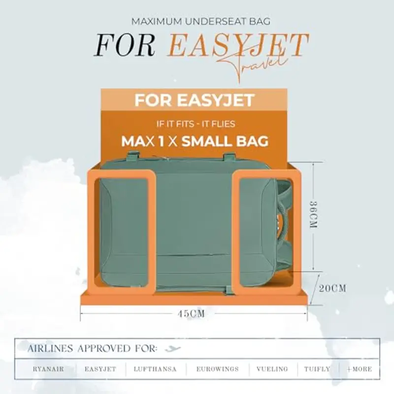 VMIKIV Zaino da viaggio Uomo Verde 1918218 miniatura 2