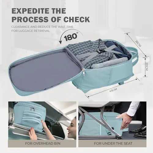 VMIKIV Zaino da viaggio Donna 2538426 miniatura 3