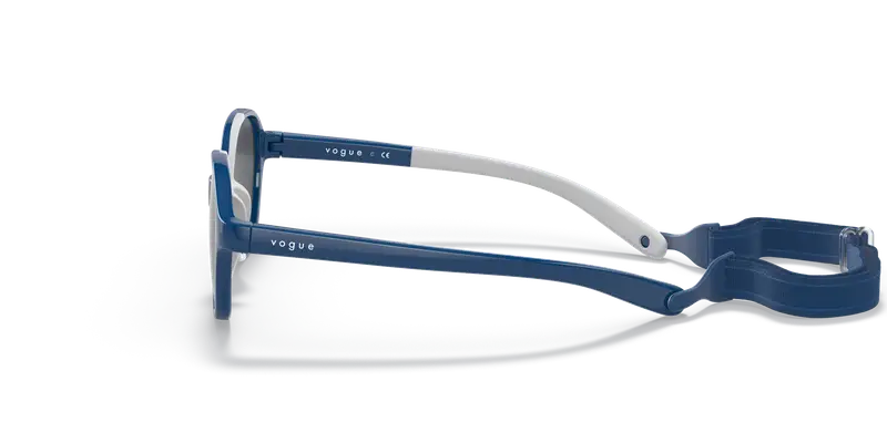 VOGUE EYEWEAR Bambino VJ2012 297487 Occhiali da sole Iniettato Blu Grigio Pillow Normale miniatura 3