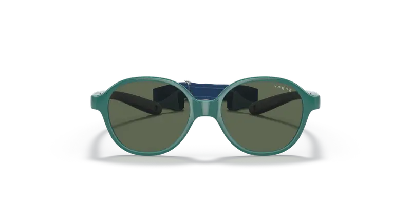 VOGUE EYEWEAR Bambino VJ2012 297571 Occhiali da sole Iniettato Verde Verde Pillow Normale miniatura 2