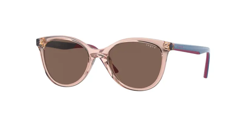VOGUE EYEWEAR Bambino VJ2013  286473 Occhiali da sole Iniettato Rosa Marrone Farfalla Normale