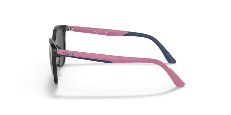 VOGUE EYEWEAR Bambino VJ2013 W44/87 Occhiali da sole Iniettato Nero Grigio Farfalla Normale miniatura 3