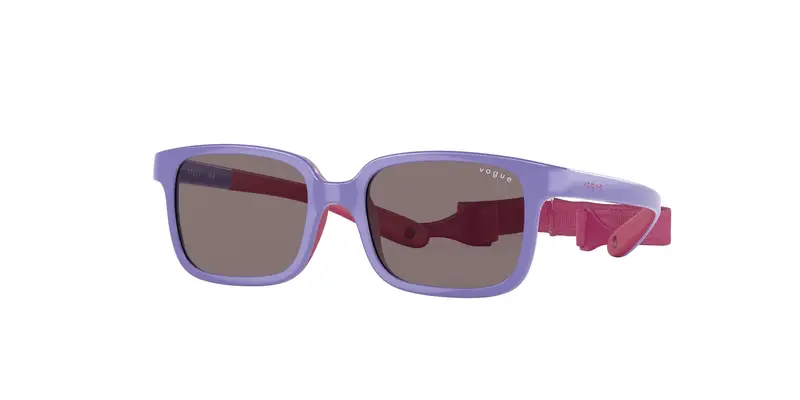 VOGUE EYEWEAR Bambino VJ2017  30257N Occhiali da sole Iniettato Viola Viola Pillow Normale