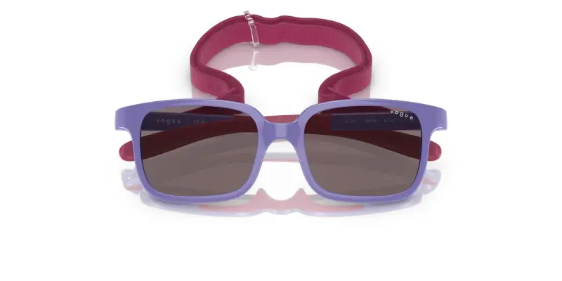 Bambino VJ2017 30257N Occhiali da sole Iniettato Viola Viola Pillow Normale miniatura 2