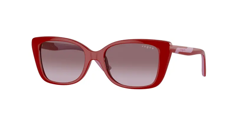VOGUE EYEWEAR Bambino VJ2022  31298H Occhiali da sole Nylon Rosso Viola Farfalla Normale Sfumato