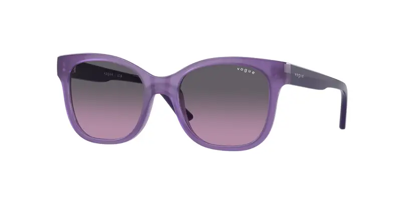 VOGUE EYEWEAR Bambino VJ2023  31274Q Occhiali da sole Nylon Viola Grigio Farfalla Normale Sfumato