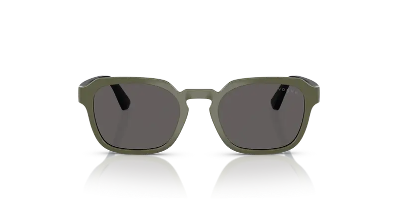 VOGUE EYEWEAR Bambino VJ2025 318587 Occhiali da sole Nylon Verde Grigio Geometrica Normale miniatura 2