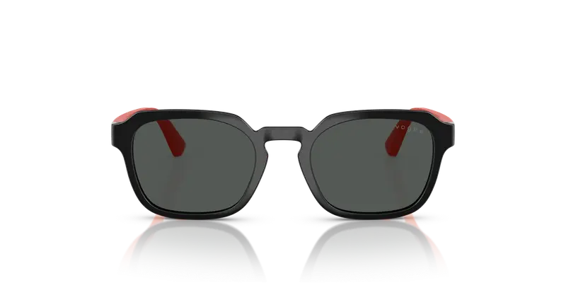 VOGUE EYEWEAR Bambino VJ2025 W44/87 Occhiali da sole Nylon Nero Grigio Geometrica Normale miniatura 2