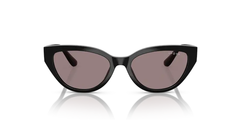 VOGUE EYEWEAR Bambino VJ2026 W44/7N Occhiali da sole Nylon Nero Viola Farfalla Normale miniatura 2