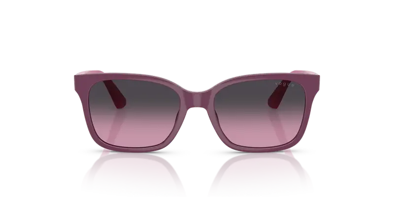VOGUE EYEWEAR Bambino VJ2027 32134Q Occhiali da sole Nylon Viola Grigio Squadrata Normale Sfumato miniatura 2