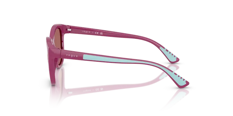 VOGUE EYEWEAR Bambino VJ2028 321169 Occhiali da sole Nylon Viola Viola Pantos Normale miniatura 3