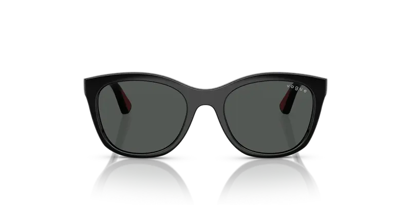 VOGUE EYEWEAR Bambino VJ2028 W44/87 Occhiali da sole Nylon Nero Grigio Pantos Normale miniatura 2