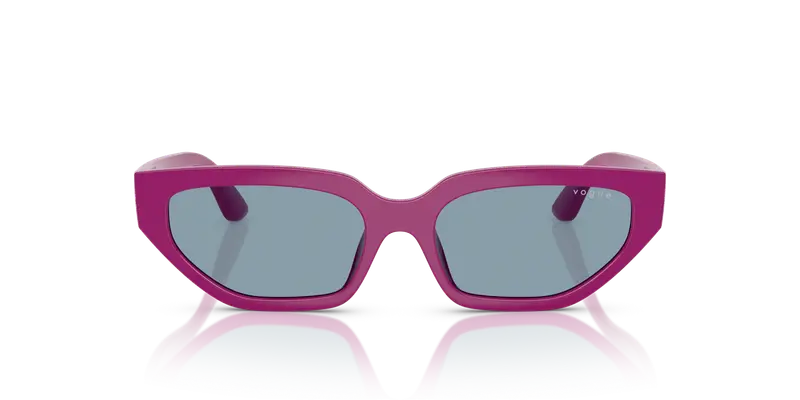 VOGUE EYEWEAR Bambino VJ2029 230180 Occhiali da sole Nylon Rosa Blu Geometrica Normale miniatura 2