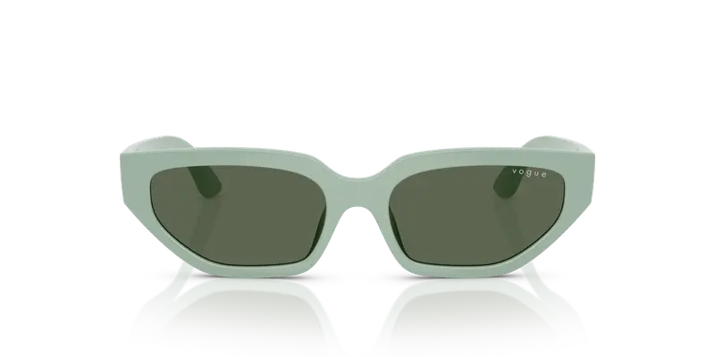 VOGUE EYEWEAR Bambino VJ2029 320571 Occhiali da sole Nylon Verde Verde Geometrica Normale miniatura 2