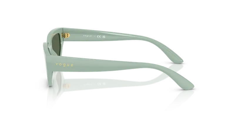 VOGUE EYEWEAR Bambino VJ2029 320571 Occhiali da sole Nylon Verde Verde Geometrica Normale miniatura 3