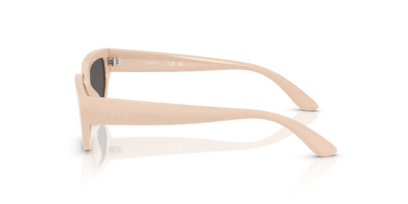 VOGUE EYEWEAR Bambino VJ2029 320687 Occhiali da sole Nylon Beige Grigio Geometrica Normale miniatura 3