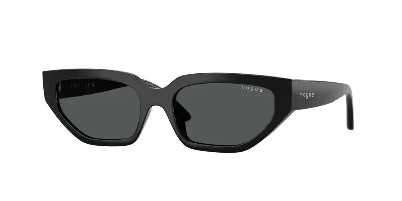 VOGUE EYEWEAR Bambino VJ2029  W44/87 Occhiali da sole Nylon Nero Grigio Geometrica Normale