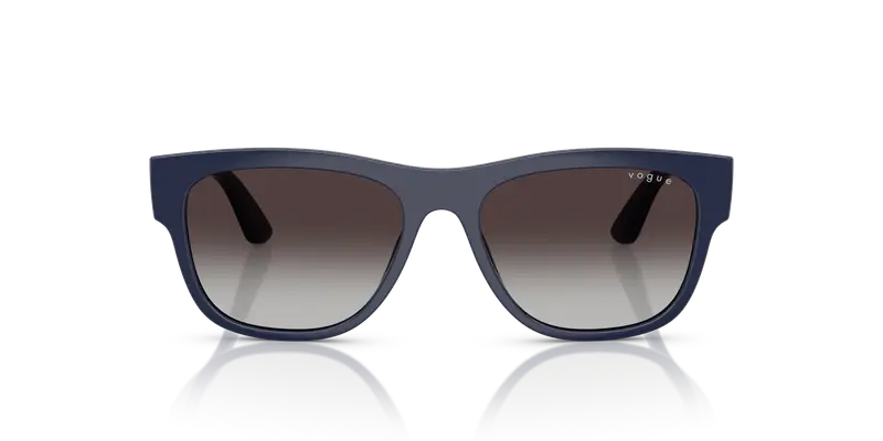 VOGUE EYEWEAR Bambino VJ2030 22888G Occhiali da sole Nylon Blu Grigio Pillow Normale Sfumato miniatura 2