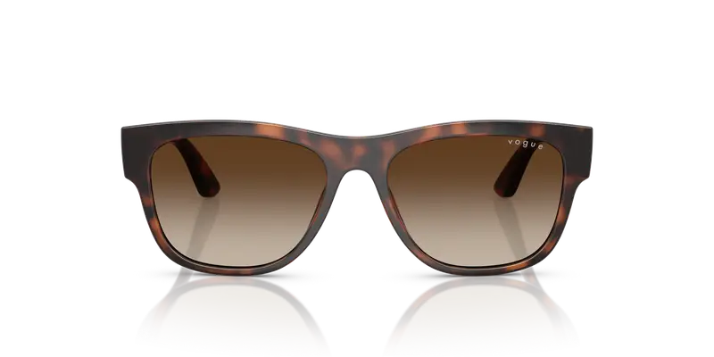 VOGUE EYEWEAR Bambino VJ2030 271813 Occhiali da sole Nylon Marrone Marrone Pillow Normale Sfumato miniatura 2