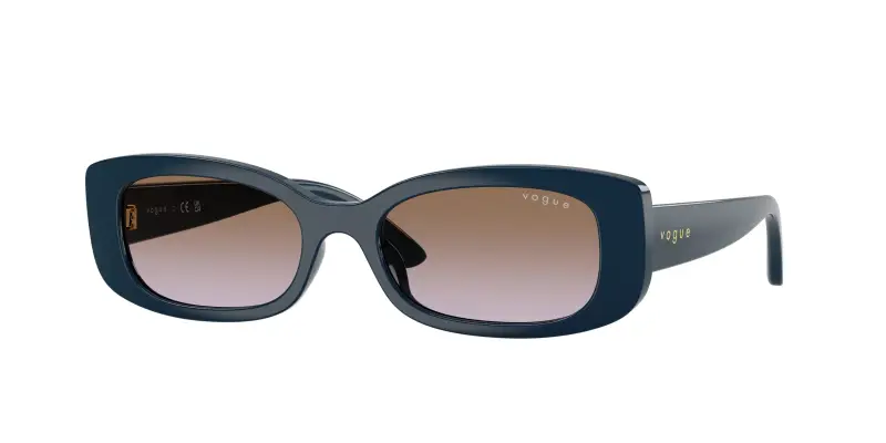 Bambino VOGUE EYEWEAR VJ2031 324068 Occhiali da sole Nylon Blu Marrone Pillow Normale Sfumato