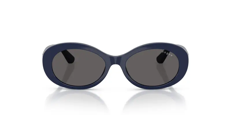 Bambino VOGUE EYEWEAR VJ2032 228887 Occhiali da sole Nylon Blu Grigio Rotonda Normale miniatura 3