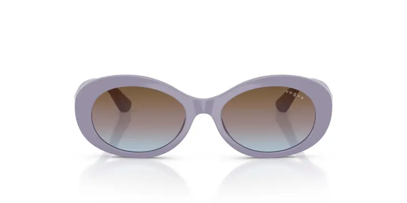 Bambino VOGUE EYEWEAR VJ2032 321048 Occhiali da sole Nylon Viola Blu Rotonda Normale Sfumato miniatura 3