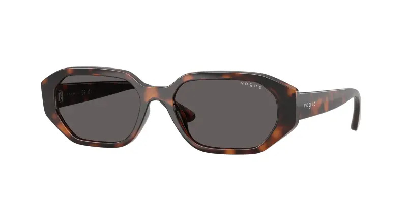 Bambino VOGUE EYEWEAR VJ2034 271887 Occhiali da sole Nylon Marrone Grigio Geometrica Normale