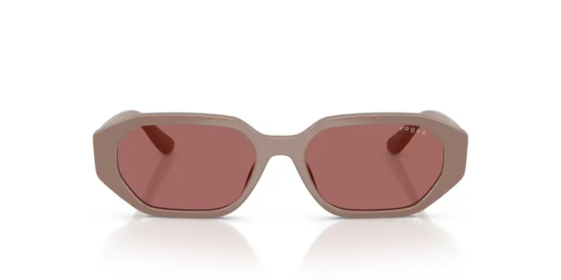 Bambino VOGUE EYEWEAR VJ2034 327269 Occhiali da sole Nylon Marrone Viola Geometrica Normale miniatura 3